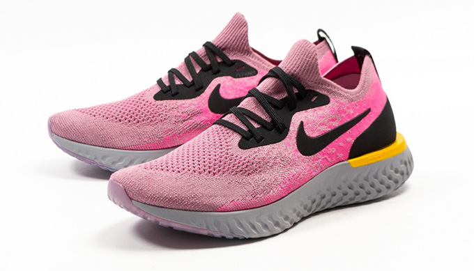 nike epic react plum dust