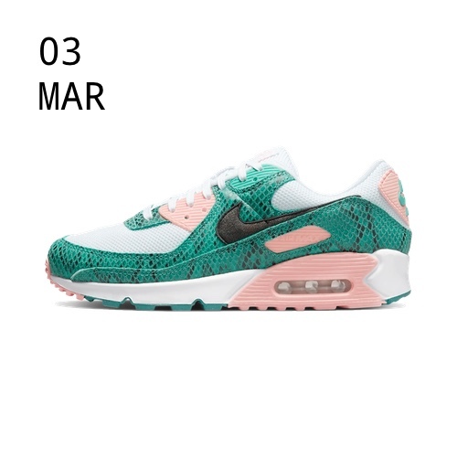 air max 90 green snake