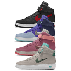 nike air force high by you