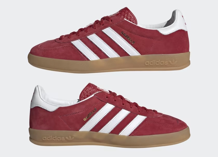 ADIDAS GAZELLE INDOOR 'SCARLET' H06261