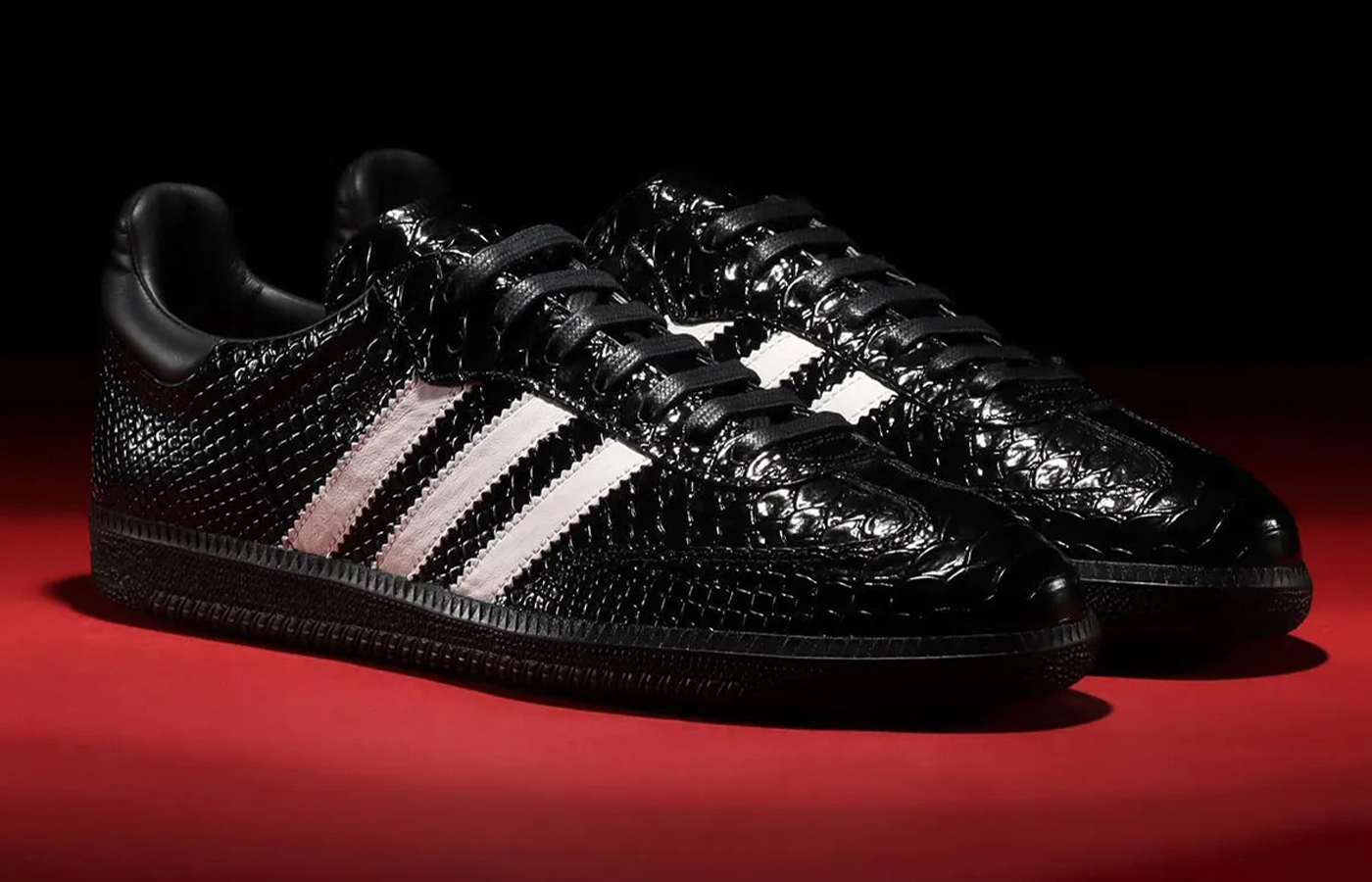adidas ☆ Samba OG made in Italy ‘Crocodile’ The adidas Samba OG Receives a Made in Italy Makeover - The