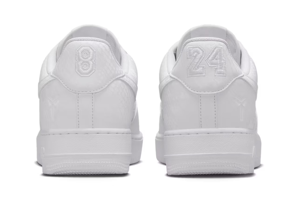 Kobe Bryant x Nike Air Force 1 Low 'Forever White'