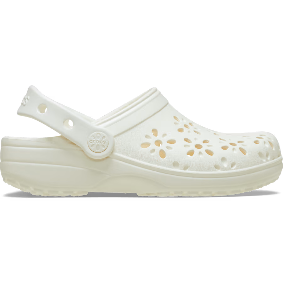 Crocs Classic Floral Cut-Out Clog