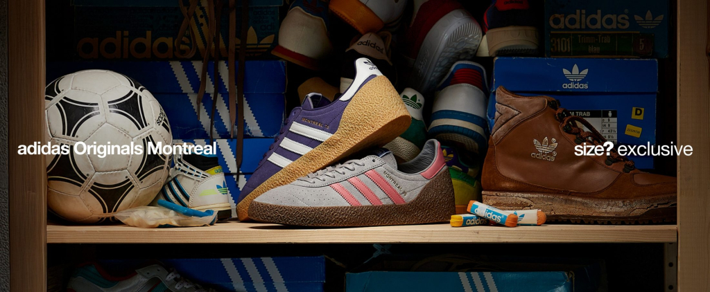 size? Is Back with Some Exclusive Heat: The adidas Montreal 76 Drops in Two  Colourways - The Drop Date