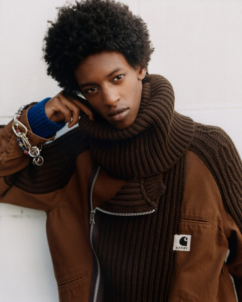 Workwear Gets a High-Fashion Mutation in sacai x Carhartt