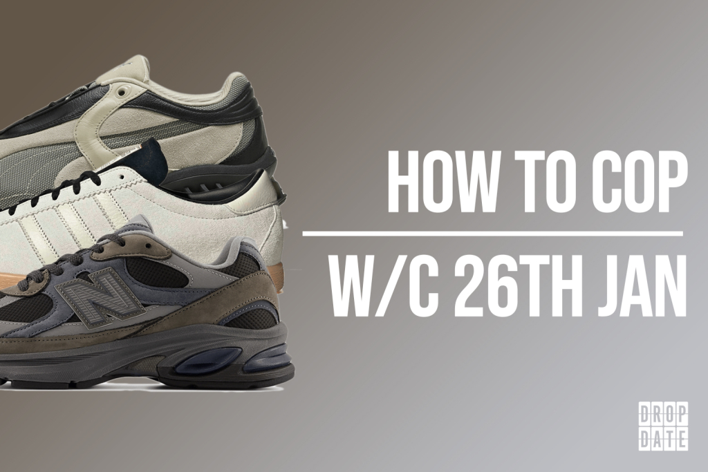 Sneaker Releases 26th January