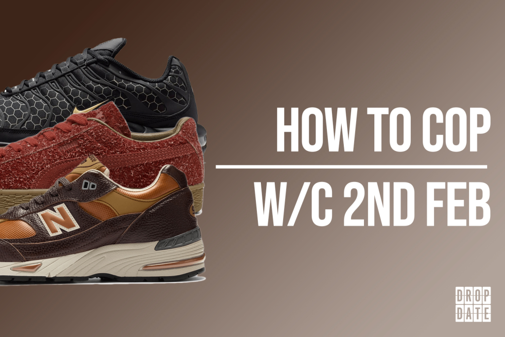 Sneaker Releases 2nd February