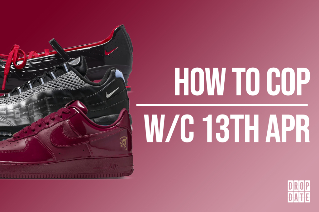 Sneaker Releases 13th April